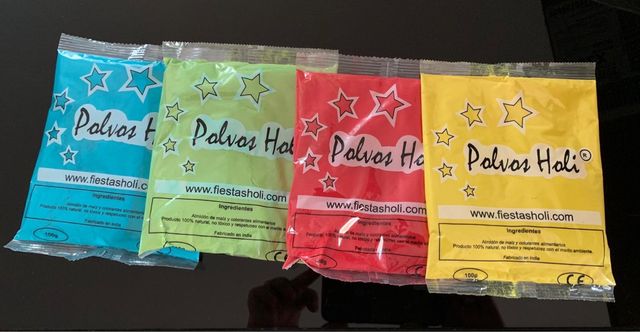 Polvos de colores Holi!!! Oportunidad!!!