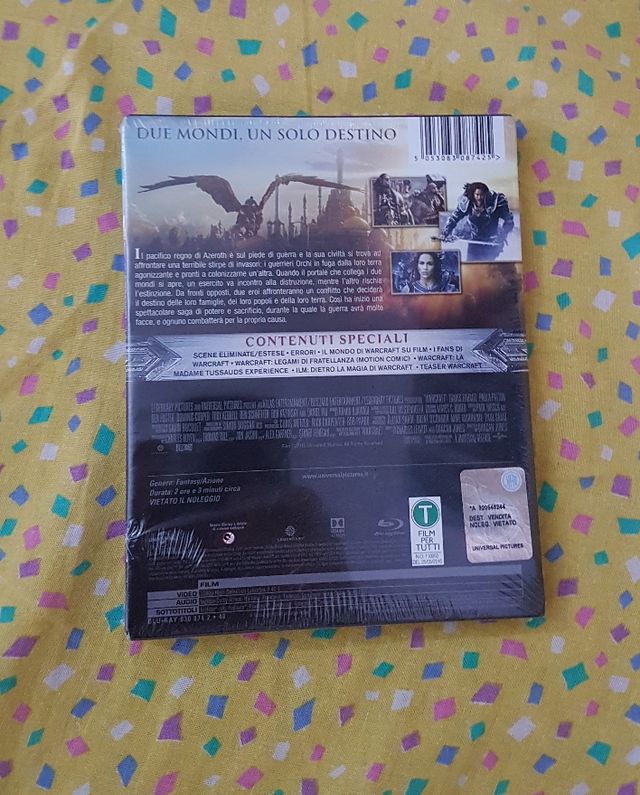 WARCRAFT BLURAY STEELBOOK