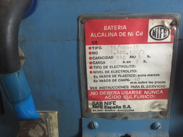 Baterias antiguas 
