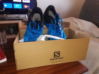 salomon trailster azul