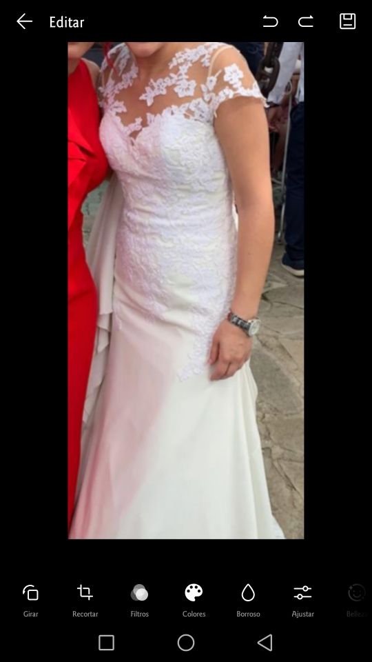 vestido novia st Patrick white one  finlandia