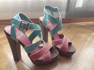 De Sandalias Fiesta Segunda Mano En Doradas Wallapop Madrid bgY7fv6y
