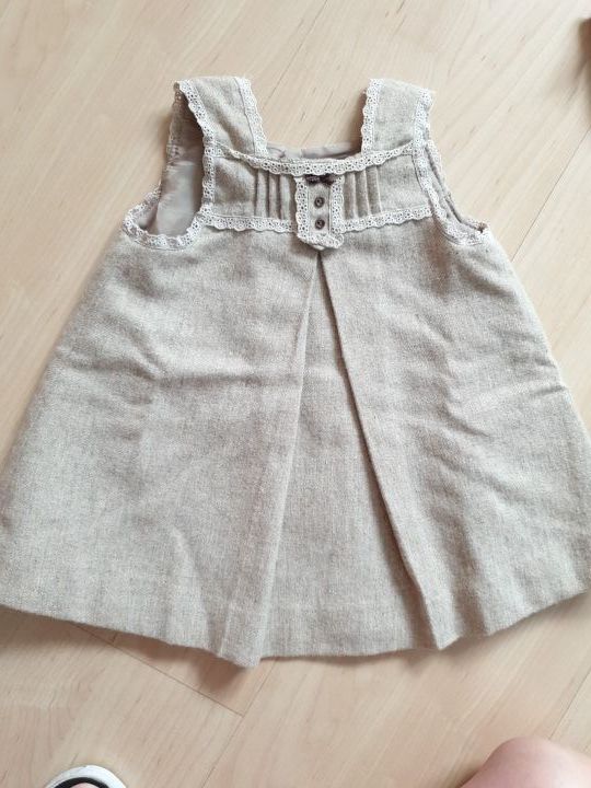 Vestido bebé invierno
