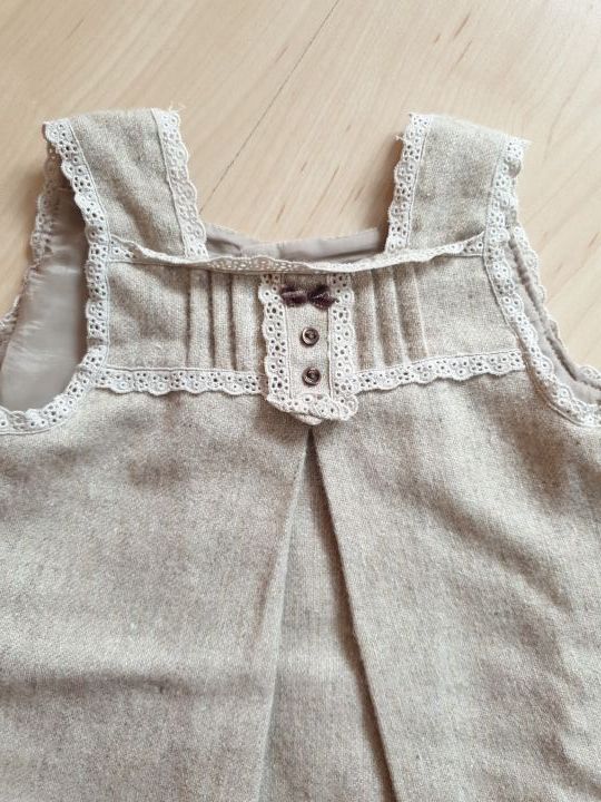 Vestido bebé invierno