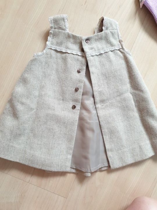 Vestido bebé invierno