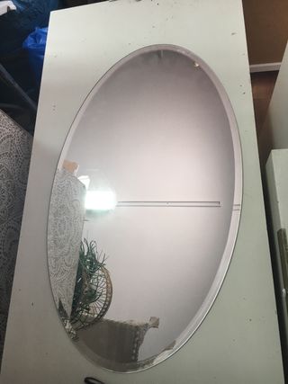 Espejo grande sin marco de segunda mano en WALLAPOP
