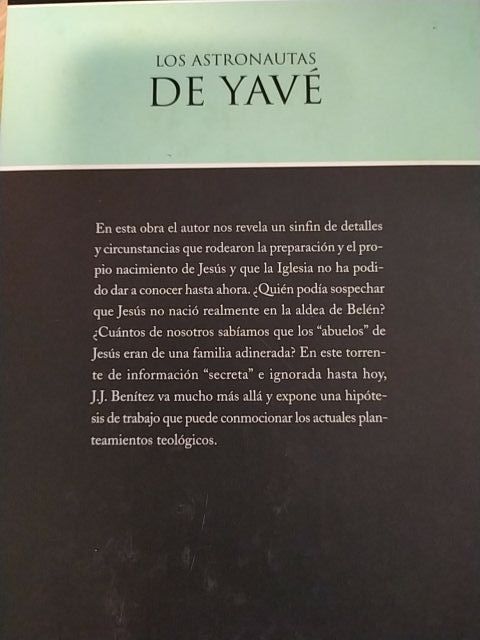 Los astronautas de Yavé. J.J. Benitez