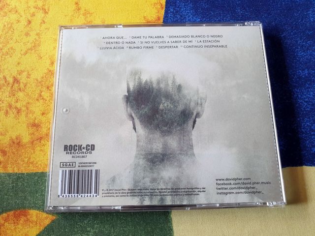 DAVID PHER - Actos Y Consecuencias (CD, 2017)