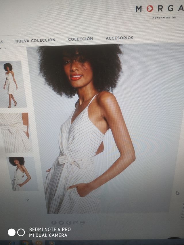 vestido Morgan nuevo con etiqueta 