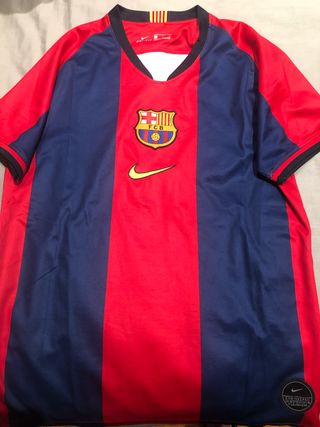camiseta barcelona 2001
