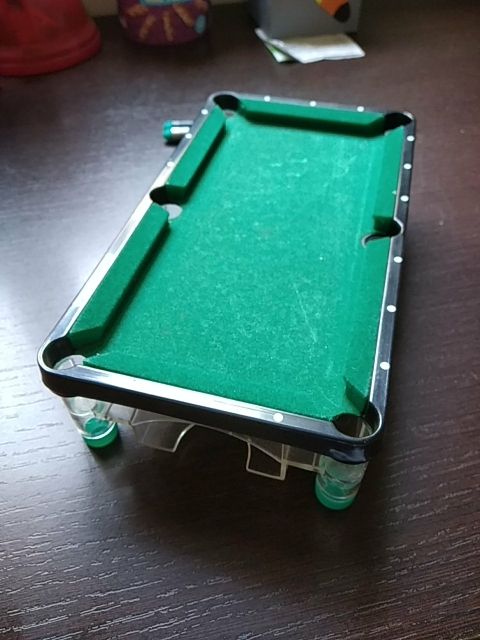 mini mesa de billar