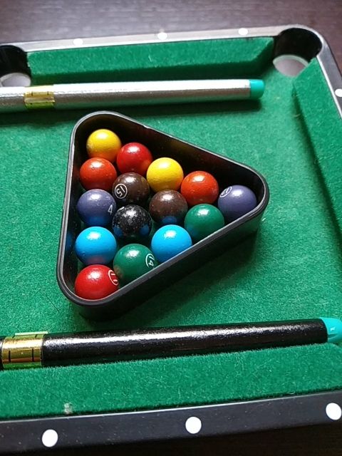 mini mesa de billar