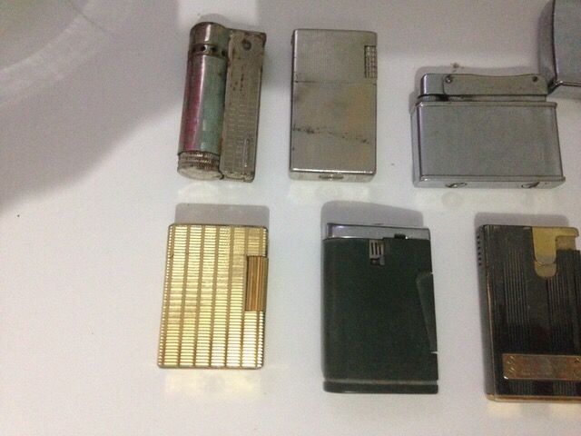 Lote de mecheros antiguos