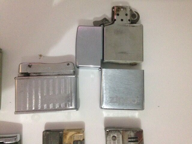 Lote de mecheros antiguos