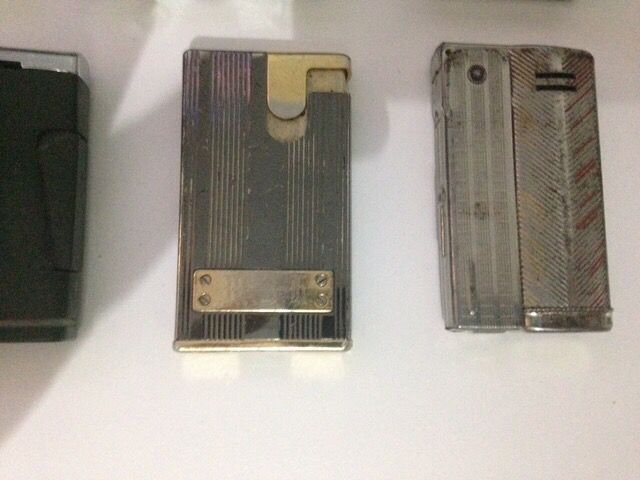 Lote de mecheros antiguos