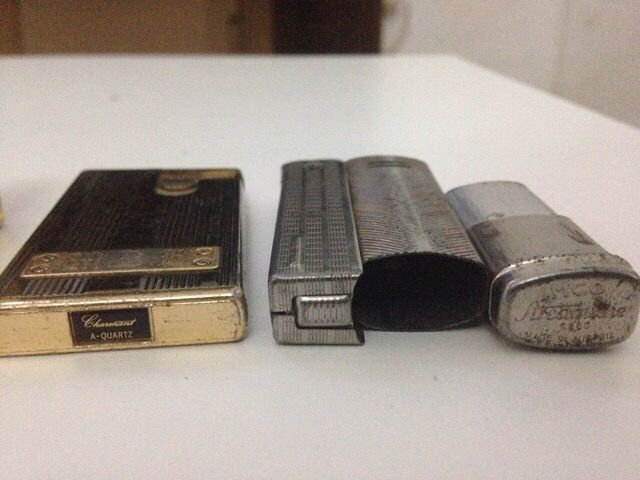 Lote de mecheros antiguos