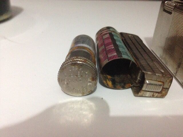 Lote de mecheros antiguos