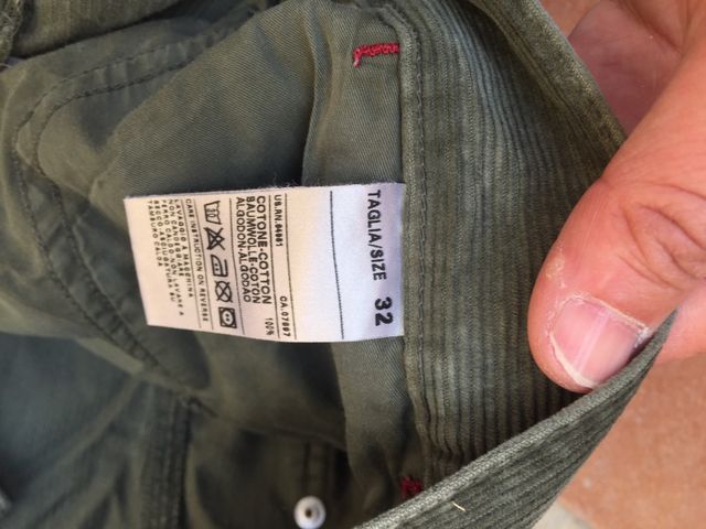 Pantalón Benetton hombre talla 32