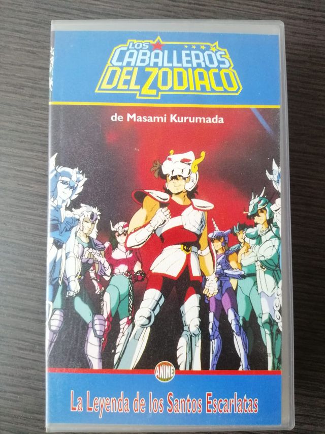 VHS Saint Seiya: Leyenda de los Santos Escarlatas
