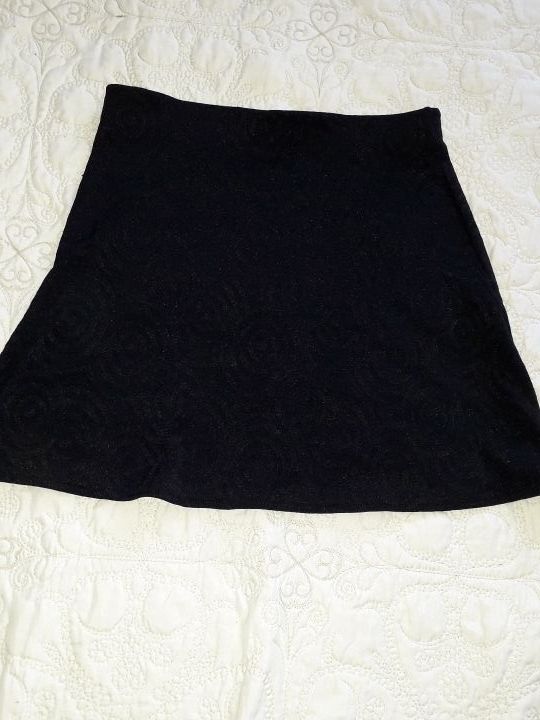 falda elástica negra M