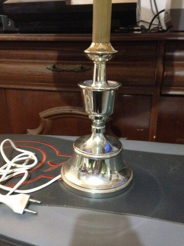 Lámparas vintage plata