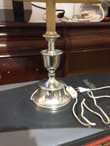 Lámparas vintage plata