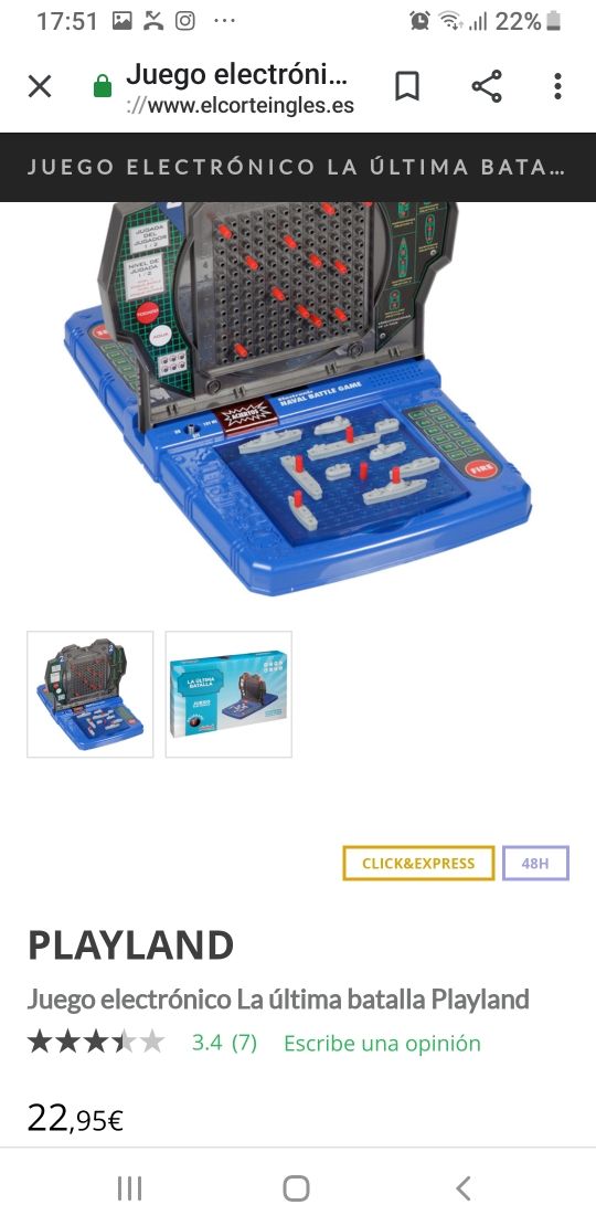 Juego la Última Batalla nuevo sin estrenar