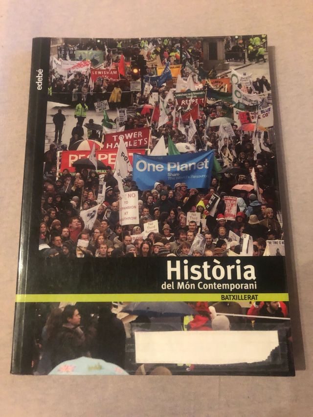 Libro de historia batxillerat