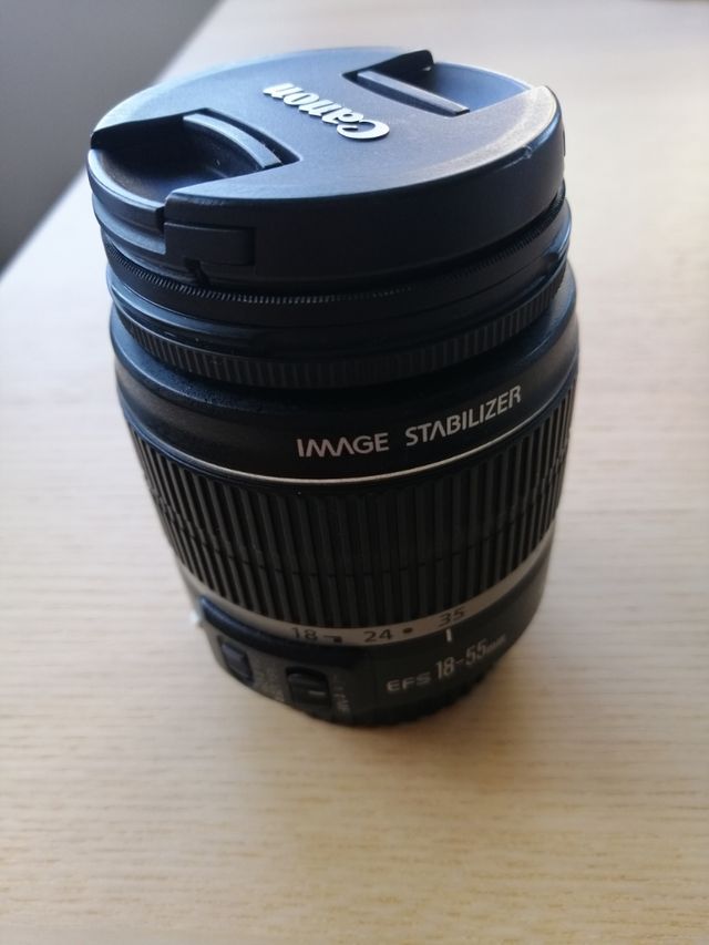 objetivo 18-55mm Canon 550d