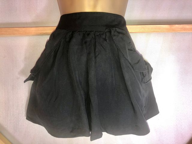 PEPE JEANS mini falda negra