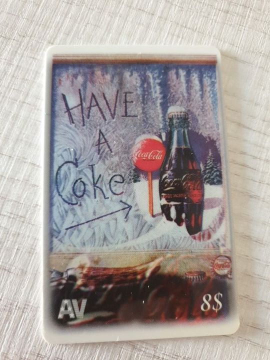 Tarjetas telefónicas de Coca Cola Coke
