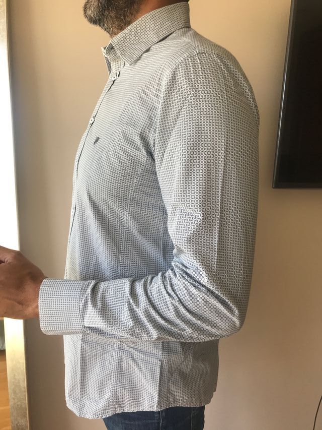 Camisa masculina de Caramelo