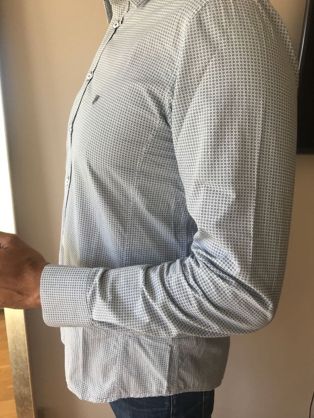 Camisa masculina de Caramelo