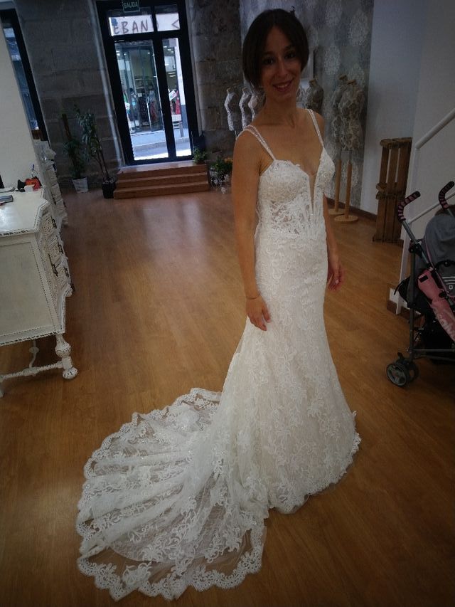 vestido de novia 2019 corte sirena