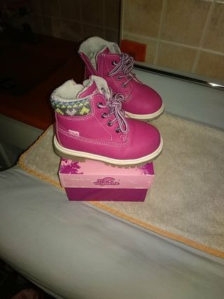 botas fila niña