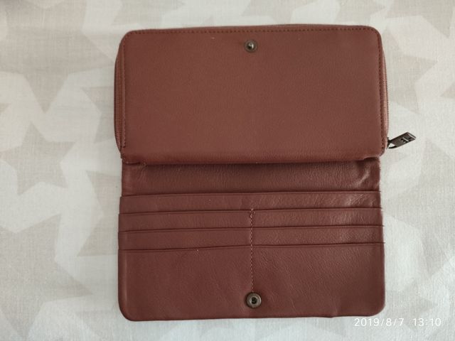 Monedero Billetero de piel