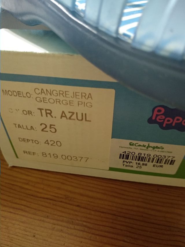 Zapatillas George Peppa Pig de segunda mano por EUR en Jerez de