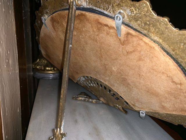 Espejo antiguo de Bronce de Portugal