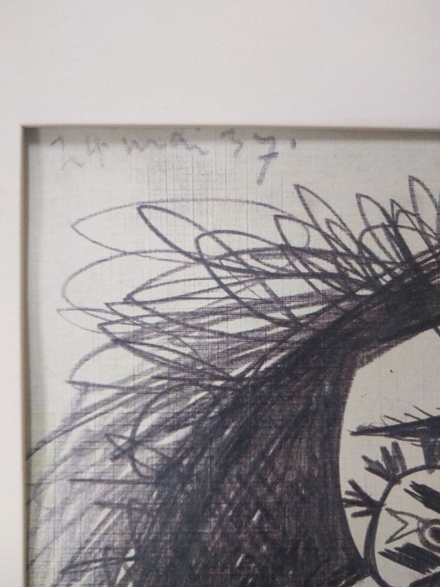 Picasso boceto Guernica