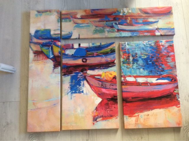 CUADRO Marina en 3d SIN ESTRENAR