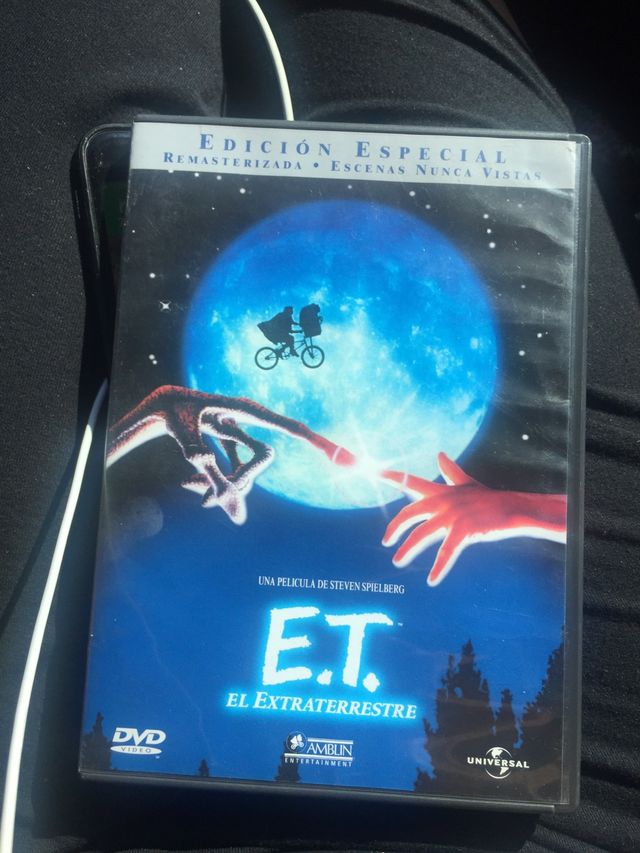 Película dvd ET, ediciòn especial