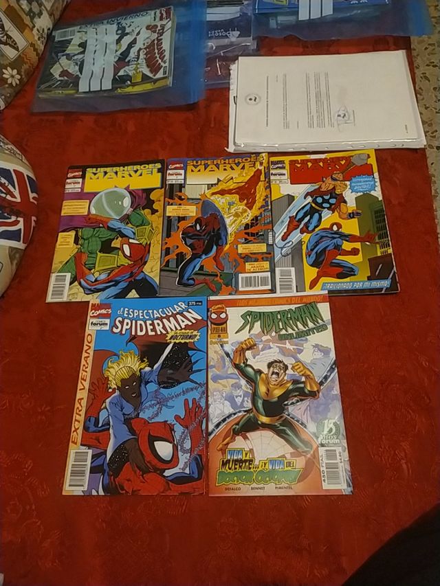NO SON A 1€ cómics spiderman etc
