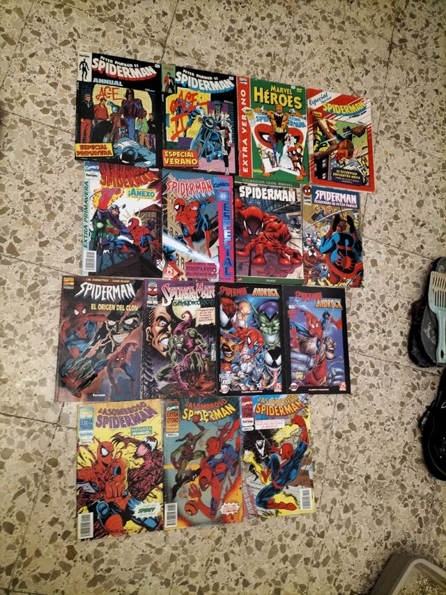 NO SON A 1€ cómics spiderman etc