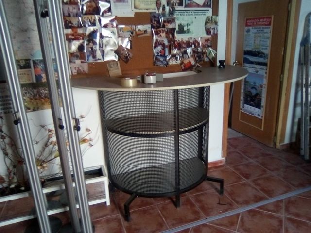 mostrador o barra de bar