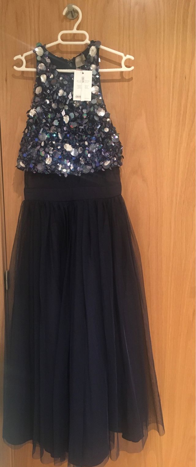 Vestido midi ASOS