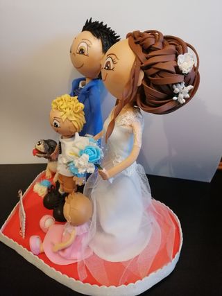fofuchas personalizadas novios