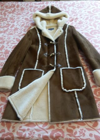ABRIGO CORTE INGLES TALLA 42 COMO NUEVO 2 PUESTAS de segunda mano por 65  EUR en Campo Real en WALLAPOP