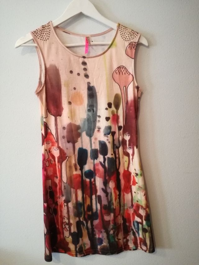 Vestido multicolor