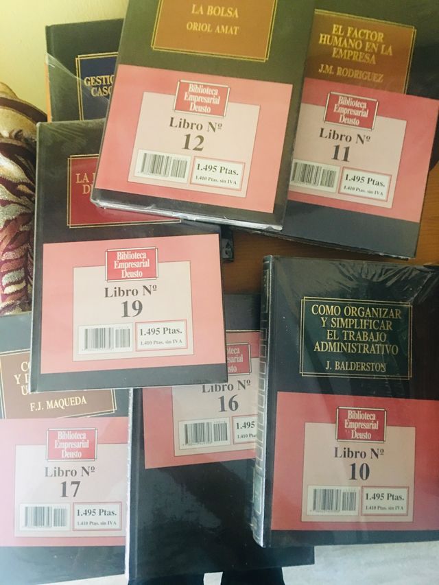 Libros Biblioteca Empresarial de Deusto