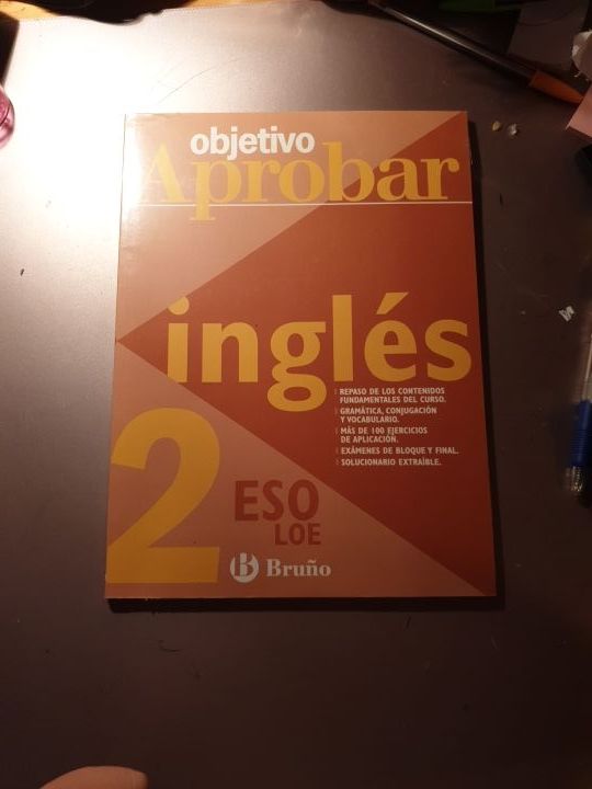 VENDO LIBRO OBJETIVO APROBAR INGLES 2 ESO